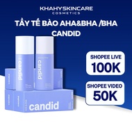 Candid AHA & PHA and BHA Gel Exfoliant Supports cleansing and skin care - 100ml