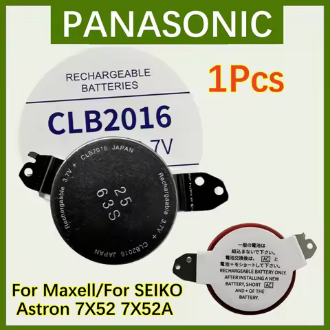 CLB2016 for SEIKO 3.7V Capacitor with Bracket Energy Solar Charging Battery CLB-2016 for Seiko Astro