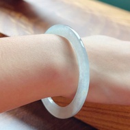 冰種翡翠叮噹鐲角鐲 | 18.5圍 | 天然緬甸玉翡翠A貨 | 送禮