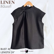 SLOTH SELECT…เสื้อลินินแท้💯 ดีไซน์ twist ช่วงคอ สวยหรู ดูแพง งานตัดเย็บดีเลยค่ะ