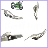 Motorcycle Exhaust Pipe Cover Cowl Protector Stainless steel Fit For Kawasaki Ninja 400 500 Z400 Z50