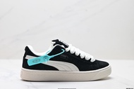Puma Suede XL ของแท้ย้อนยุคของแท้รองเท้าบอร์ดฝึกข้อต่ำเยอรมันกันไถลและเสียหาย