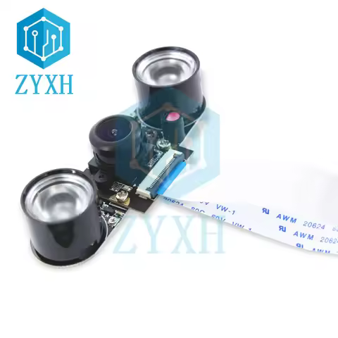 Orange Pi GC2035 Camera Module 2MP 110 Degree with Night Vision Light Camera Board YUY2/MJPG 1600x12