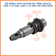 Bộ nòng thép gài mũi máy khoan BOSCH GBH 2-26 DRE GBH 2-24 DRE CÓ NHÔNG VÀ LÒ XO