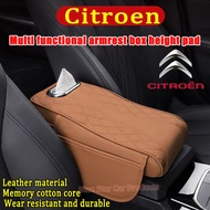 Citroen Car Armrest Box Height increase Pad Car Central Memory Foam Elbow Support Armrest Box Pad e-