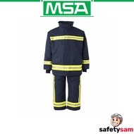 MSA B-Tech Firefighter Suit EN469 Level 2 Protective Coat and Trousers Industrial Safety Gear