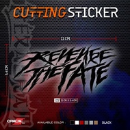 Cutting Sticker REVENGE THE FATE Band | Stiker Cutting Musik Band REVENGE THE FATE