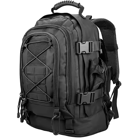 60L Military Tactical Backpack Army Molle Assault Rucksack Outdoor Travel Hiking Rucksacks Camping H