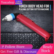 Yoaushop P80 Plasma Cutting Torch Head Body For Cutter Machine with Wrench Red D