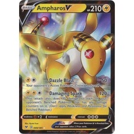 Pokémon TCG Card Ampharos V SS Vivid Voltage 049/185 Ultra Rare