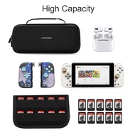 Travel Case for Nintendo Switch OLED/Switch Lite/MOBAPAD M6S/MOBAPAD M6-HD/MOBAPAD S1 HD/Hori Split 