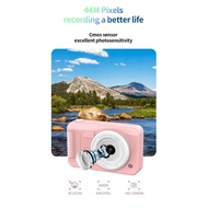 4K Digital Camera 44 Megapixels HD Photography CCD Travel Selfie Pocket Students Campus Selfie Camer