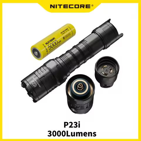 Nitecore P23i i-Generation Rechargeable 21700 Tactical Flashlight 3000 Lumens Outdoor Hunting Torch 
