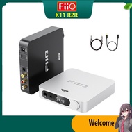 FiiO K11 R2R DAC and Headphone Amplifier for Home Audio or PC 6.35mm and Balanced 4.4mm RCA Coaxial 