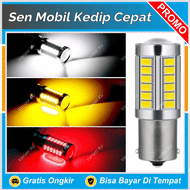 SEN MOBIL KEDIP CEPAT LAMPU SEIN LED 33 MATA BAU15S BA15S BULAT KAKI 1 AVANZA XENIA APV GRANDMAX PIC