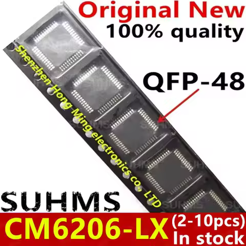 (2-10piece) 100% New CM6206-LX CM6206 LX QFP-48 Chipset