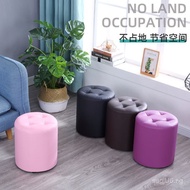 Living Room Wooden Stool Home Sofa Stool Small Stool Low Stool Soft Wholesale Sofa Stool High Stool 
