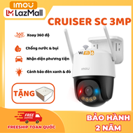 Camera Imou ngoài trời Cruiser SC 5MP đèn báo xanh đỏ đàm thoại 2 chiều màu ban đêm wifi 6