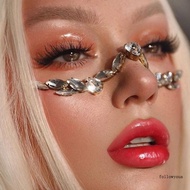 fol Novel Rhinestones Face Decoration European and American Fashion Trend Party Glasses Chain Face C