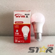 MYVO Grand Bulb 7W LEDa, Energy-Saving, Super Bright, 7 WATT Energy-Saving Round Bulb
