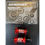 ♞,♘,♙SAGMIT F/R HUB V36t Ratchet XD 32h