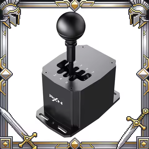 PXN SF U Gear Shift Manual Transmission 7+1 Racing Simulator Compatible with VD4/6/10/V99/V10Pro for