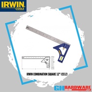 [ GH HARDWARE ] IRWIN Combination Square 12” / 300mm