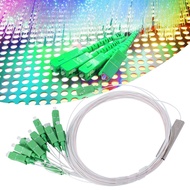 Fiber Splitter  Durable Reliable SC/APC Stable Practical Engineering Project LAN For Home Wiring Com