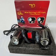 [Harga untuk dua lampu!!! Tersedia]9v-80v Lampu Tembak Sorot Led Laser Cahaya High Low Putih Kuning 