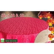 5ft FOLDABLE EXTENTION ROUND TABLE TOP -  5ft , 5.5ft & 6ft