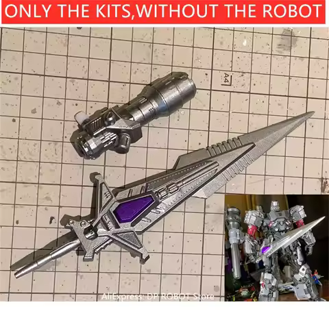 [IN STOCK] 3D DIY Weapon Upgrade Kit Knife&Gun For SS109 Megatank Accessories-ZX STUDIO