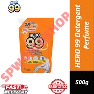 Hero 99 Detergent Liquid Perfume Floral Refill Pack 500g