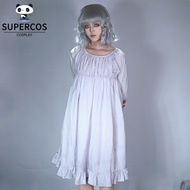 Resident Evil 9 Requiem Emily Cosplay White Costume for Halloween