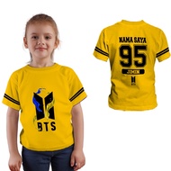 [ BTS ] - YELLOW - JIMIN Girls' Jersey T-Shirt BTS JIMIN PRINTING Free Name