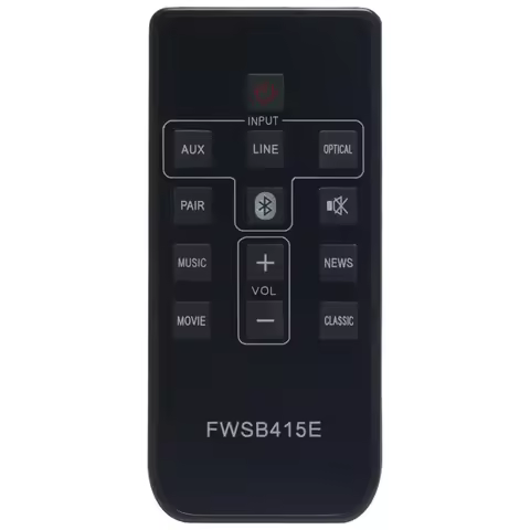 New FWSB415E Replacement Infrared Remote Control Suit for Sanyo Soundbar WIR113001-FA0 WIR113001-FA0