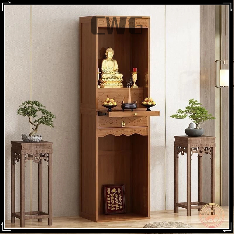 Buddha altar cabinet altar for worshipping gods shrine table worship cabinet wealth cabinet offering