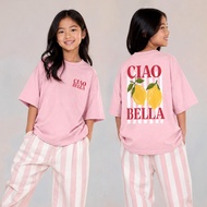 Amigo Kids Short Sleeve Boxy - Ciao Bella Boxy Short Sleeve Kids T-Shirt