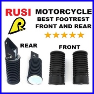 ✆ ♒ ⭐ RUSI Korak 110 Motorcycle Rubber Front And Rear Footrest 1pair Motor Parts Accessories