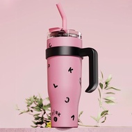 Water Bottle Large Capacity Thermos Cup thermos bottle 1200ml friendly fashion 304 Stainless Steel Wide Mouth Water Cup handsome travel accessory travel bottle water bottle 水瓶