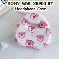 【High quality】For SONY MDR-XB950 BT Headphone Case Cool Cartoon PatternHeadset Earpads Storage Bag Casing Box