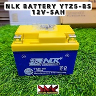 NLK PERFORMANCE BATTERY GEL YTZ5 YTZ6 YB5L YB3L Y15ZR Y16ZR LCV2-V8 W125 RS150 RSX150 BELANG RXZ Y10