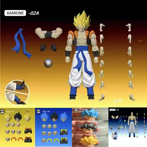 Tonsenarttoys Kamione Dragon Ball Z SHF Super Saiyan SSJ SSJ2 Gogeta Son Goku Trunks Anime Action Fi