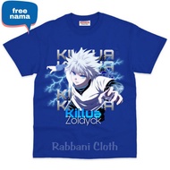 Hxh killua anime clothes children's t-shirtZoldyck