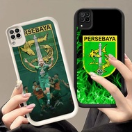 DK-76 Persebaya Silicone Casing black and white for Samsung A12 A22 5G