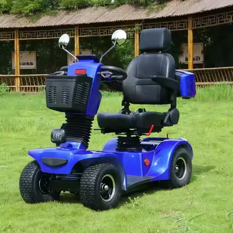 Factory Hot Selling Anlochi Elderly Handicapped Mobility Scooter 4 Wheel 600W Electric Adults Scoote