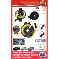 84306-B2010 ORIGINAL CLOCK SPRING AIR BAG SENSOR FOR USE ON: PERODUA MYVI 1.3,TOYOTA AVANZA,VIVA