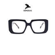 DEMODAS YL99229 Square Glasses Photochromic Lens Bluecromic Anti-radiation Blueray Minus Normal