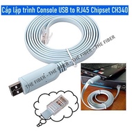 Console USB to RJ45 Chipset CH340 programming cable