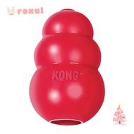 ROXUL Kong Dog Toys, Classic Stuffable Kong Puppy Toys, Erratic Bounce Multiple Sizes Treat-Filling 