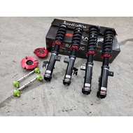 Toyota Harrier ACU30 2WD 2003> - BC Racing v1 series fully adjustable absorber